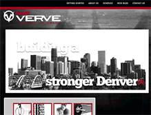 Tablet Screenshot of crossfitverve.com